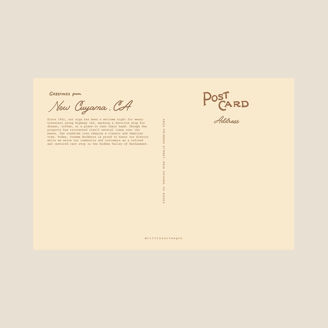 Little Salt Wagon Postcards