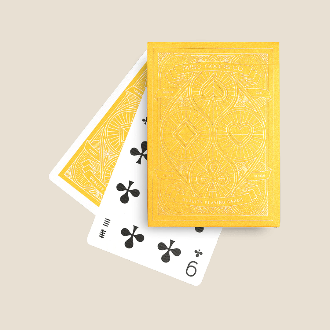 Misc. Goods Co. Playing Cards