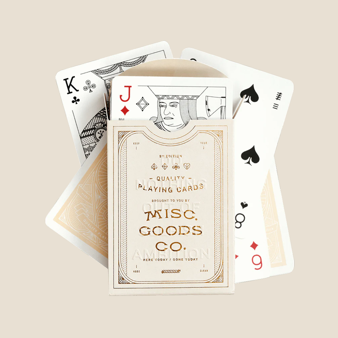 Misc. Goods Co. Playing Cards