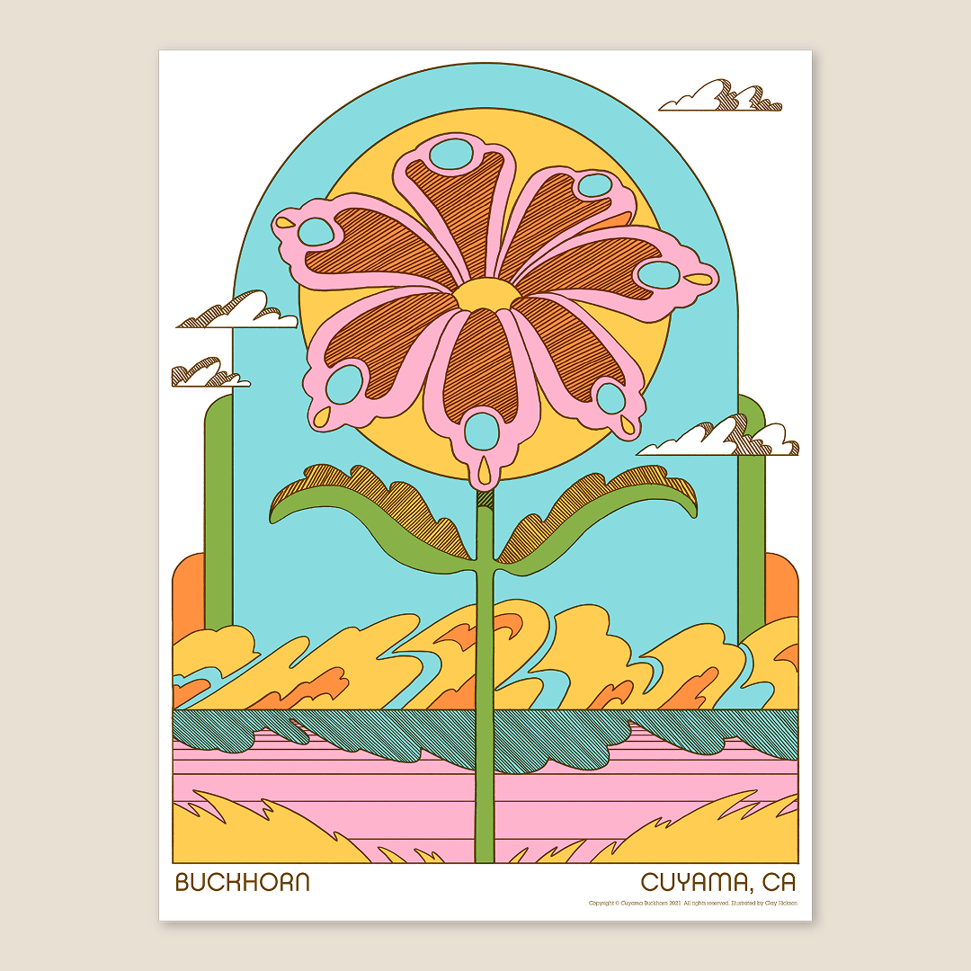 Wildflowers Poster by Clay Hickson
