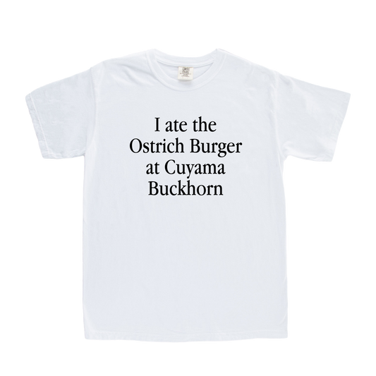 Jonathan Gold Ostrich Burger T-Shirt