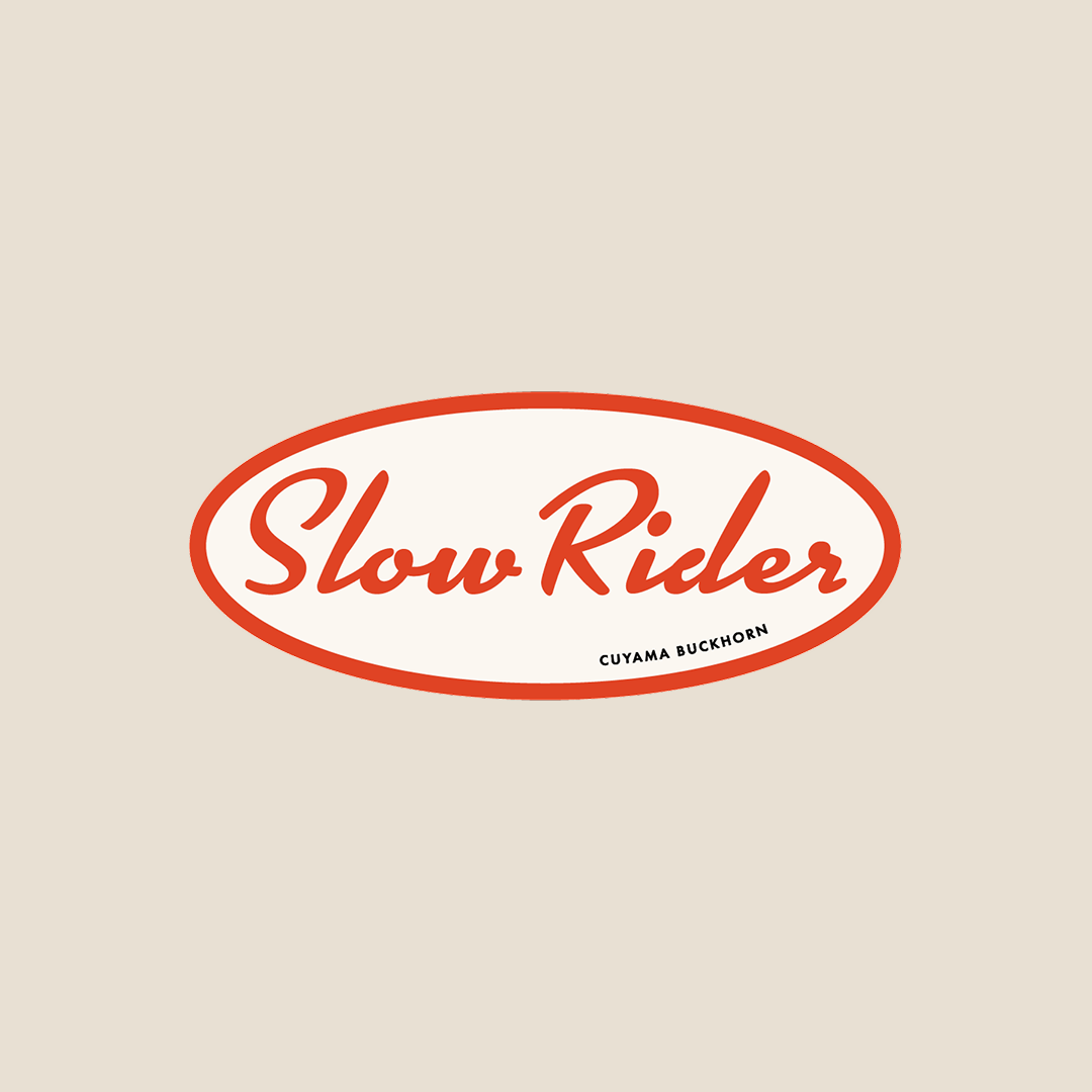 Slow Rider Sticker