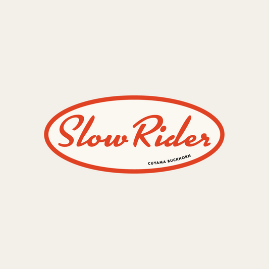 Slow Rider Sticker